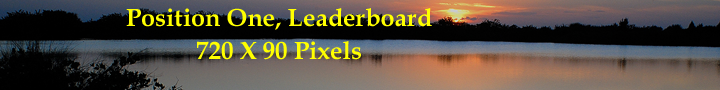 Position One Leaderboard 720 X 90 Pixels